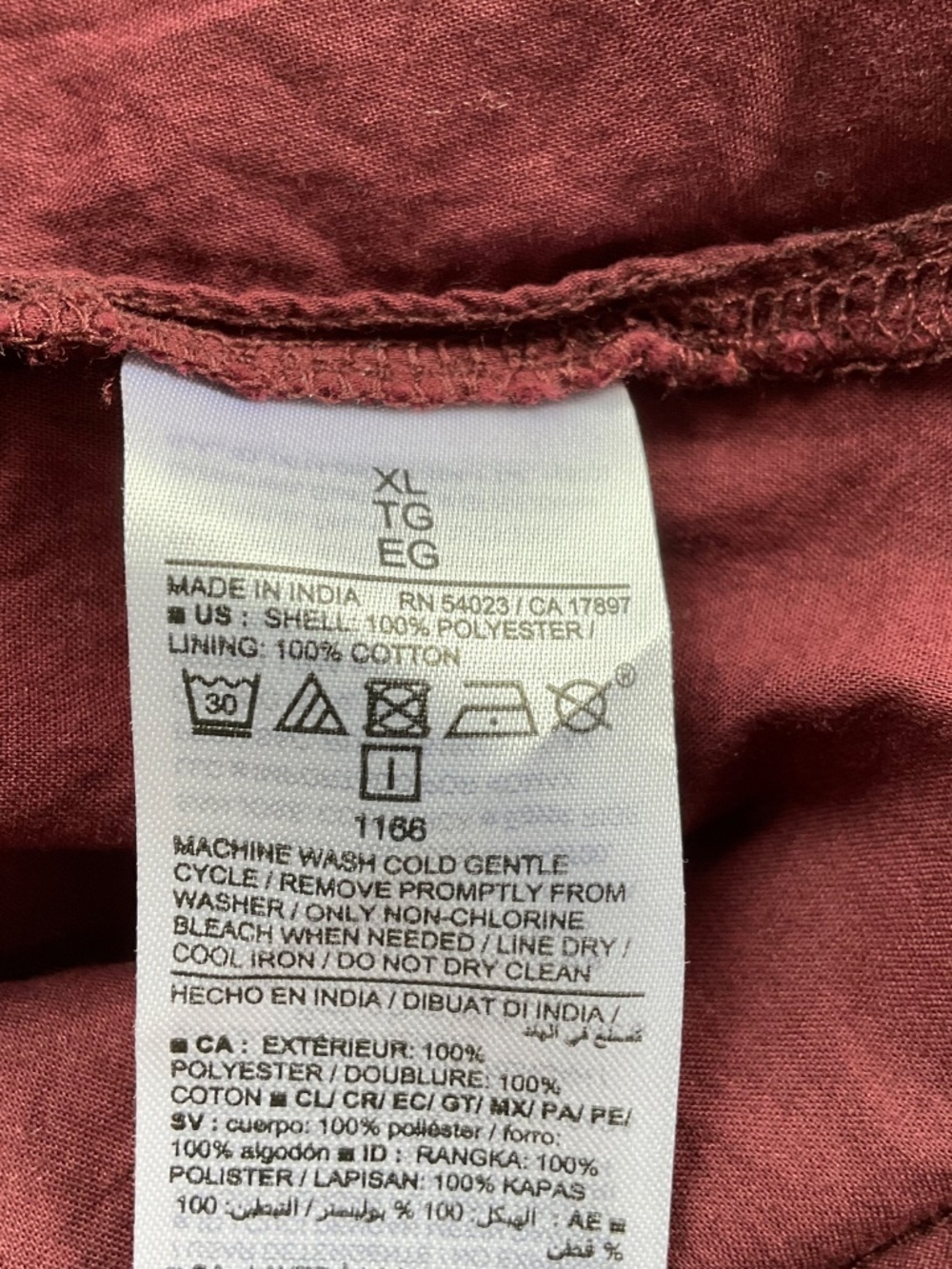 Old Navy Floral Maxi Dress XL Burgundy Chiffon Boho Whimsigoth Romantic Garden - Picture 8 of 10